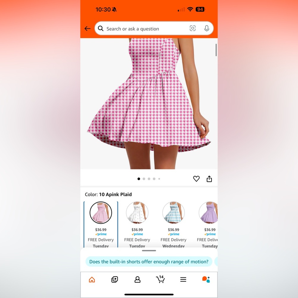 Tennis/Golf Dress